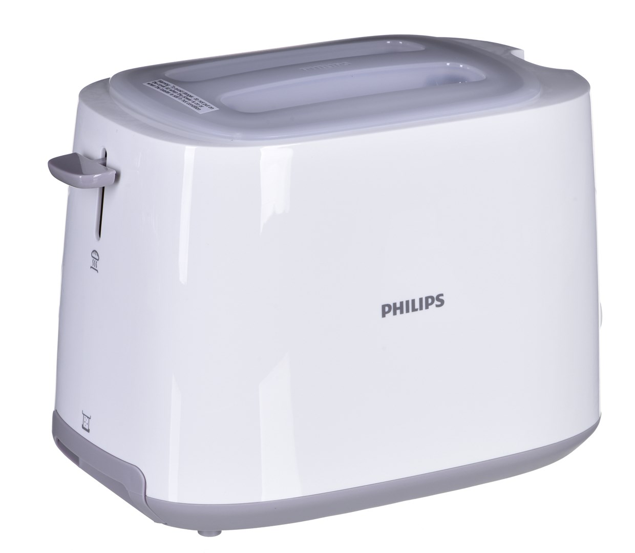 Philips Daily Collection HD2582/00 Toaster, 2 rezini, 830 W, bela