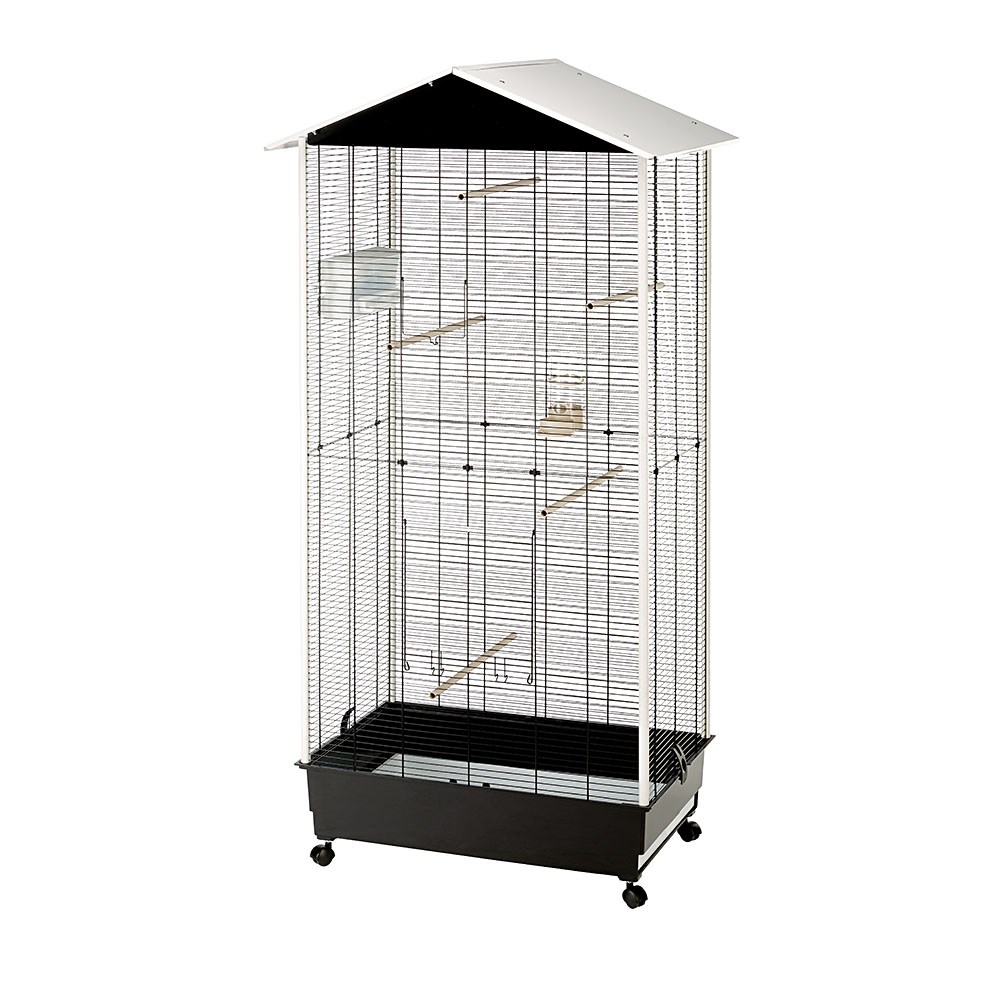 Ferplast Nota Aviary FPA kletka za ptice, bela, 161,5 cm, s kolesi