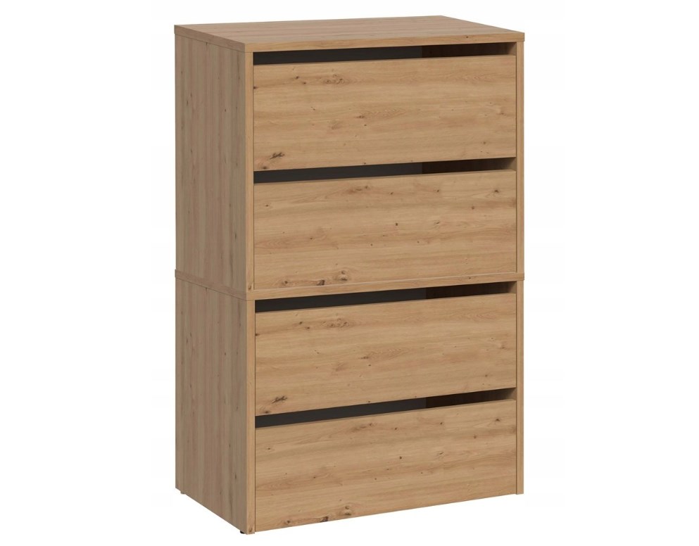 TOH MODO X2 predalnik za čevlje - Artisan hrast