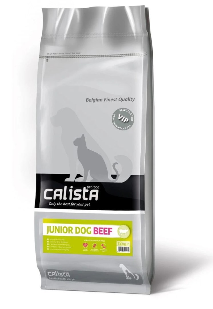 CALISTA Junior goveji briketi za pse - 12 kg