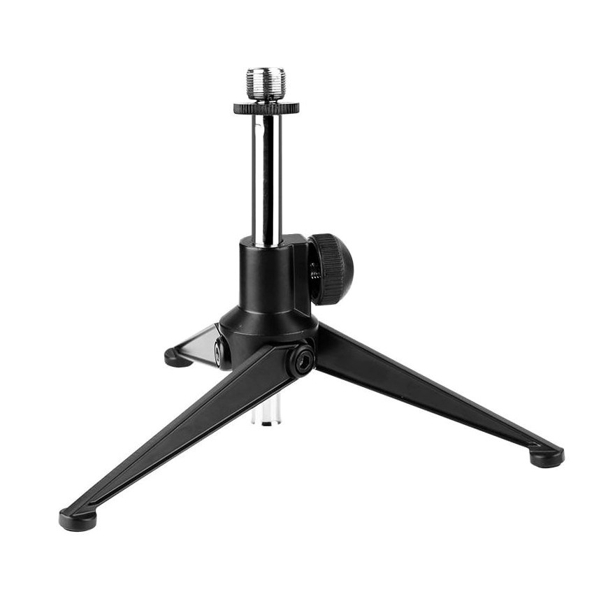 SSQ SS-1922 srebrni/črni mikrofon stojalo, 14-19 cm