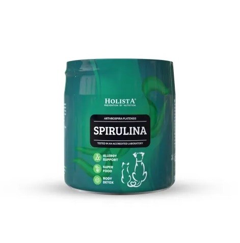 HOLISTA Spirulina – prehransko dopolnilo za pse in mačke – 100 g