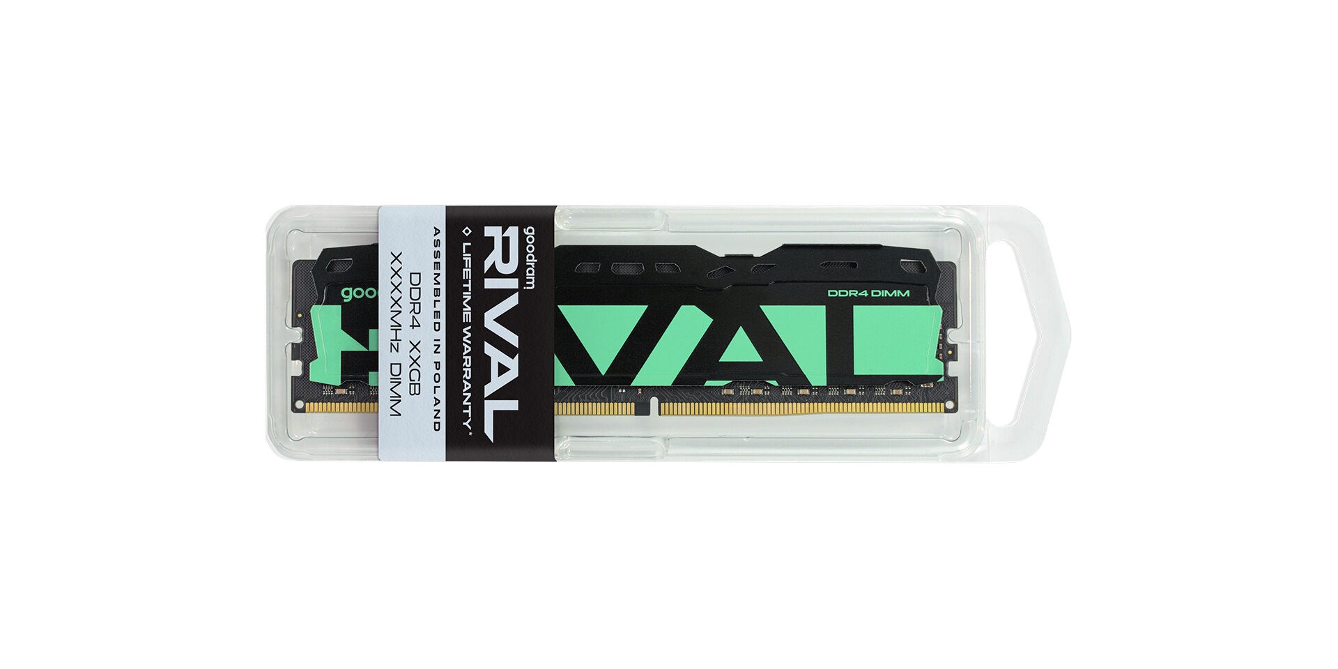 Goodram DIMM DDR4 32GB (1x32GB) 3200MHz CL16 Radiant Green