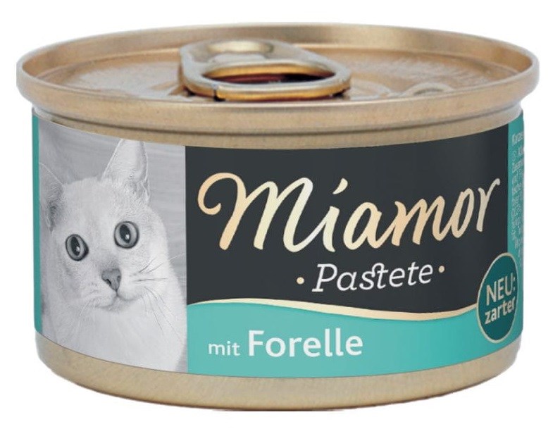 MIAMOR Pazeta Losos - mokra hrana za mačke - 85g