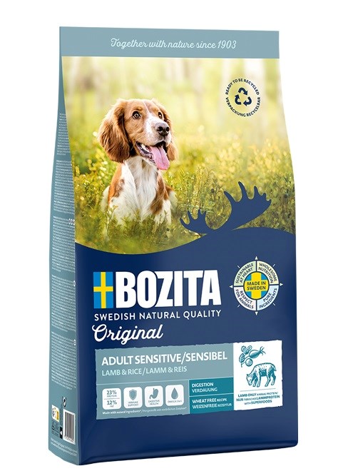 BOZITA Original Sensitive Digestion Lamb and rice - suha hrana za pse - 12kg