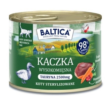 BALTICA Smaki regionów Pasja Kacja mokra hrana za mačke - 185g