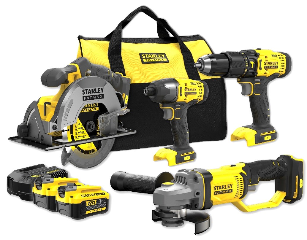 Komplet 4 orodij STANLEY Fatmax SFMCK469M2, 18V