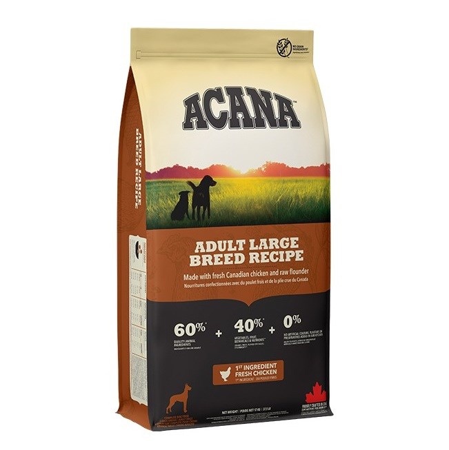 ACANA Dog Adult Large breed - suha hrana za velike pasme psov - 17kg
