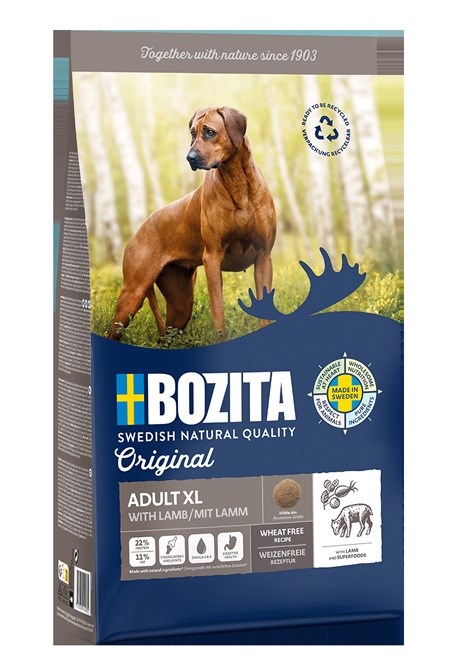 Bozita Original Adult XL Lamb suha hrana za pse, 12 kg