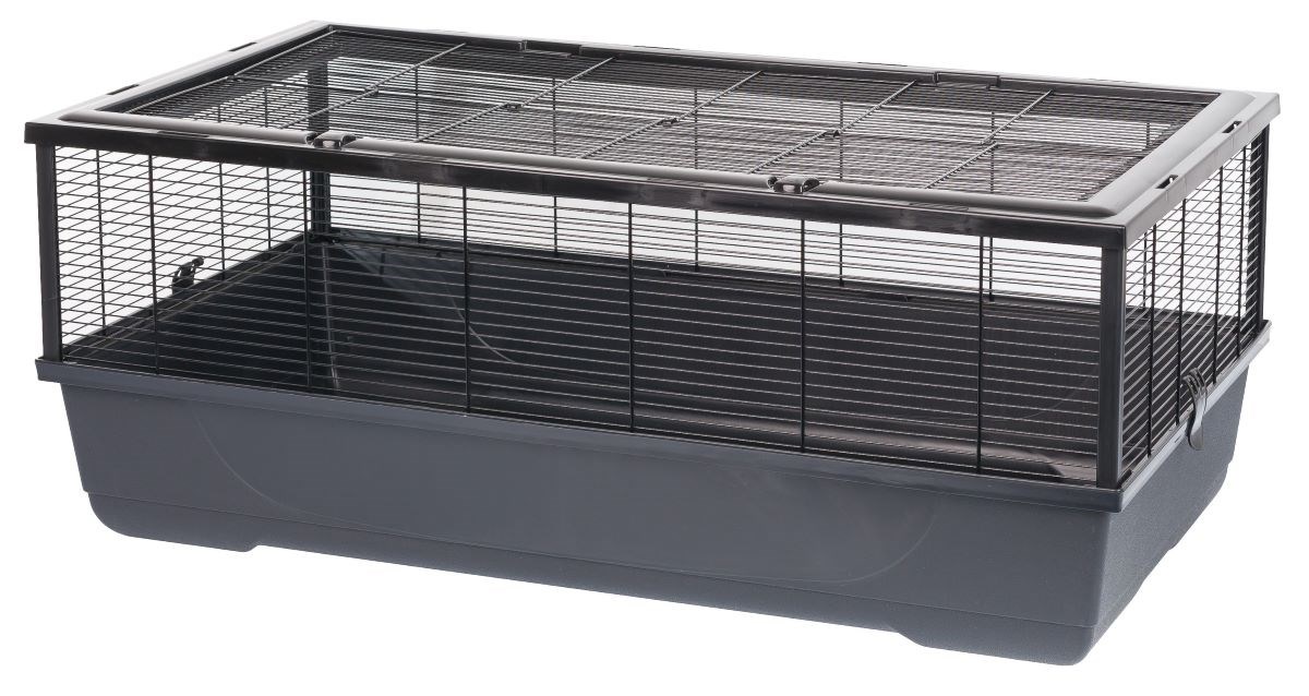 Kletka za glodavce Inter-Zoo Bernie 100cm, črna