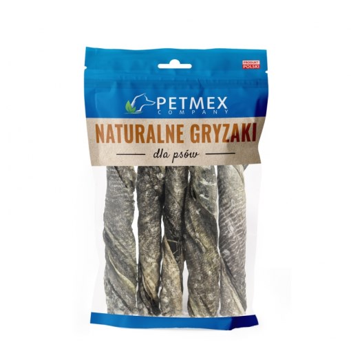 PETMEX Poslastica za pse - Cod skin twist - 200g