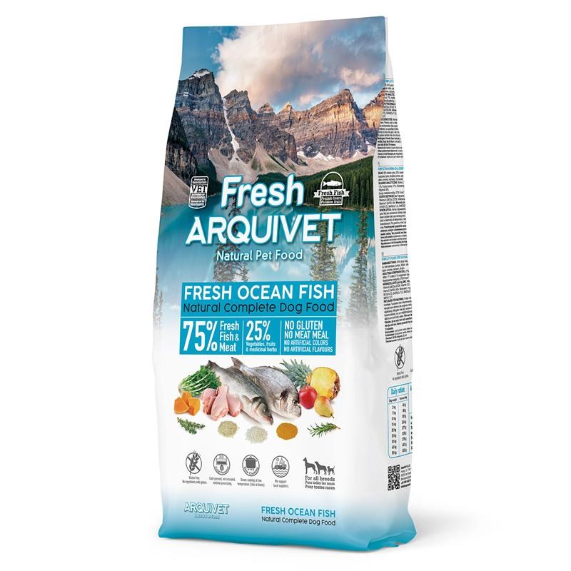 ARQUIVET Fresh Ocean Fish suha pasja hrana 10 kg