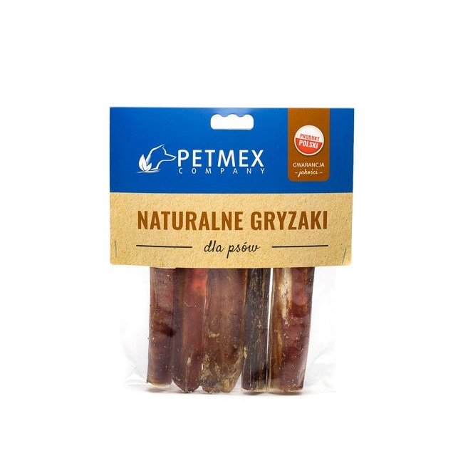 Pasji priboljšek PETMEX Goveji penis, narezan 12 cm, 5 kosov
