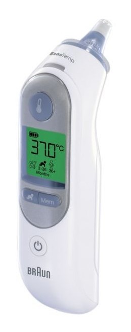 Braun ThermoScan 7 Daljinsko merjenje temperature ušesa