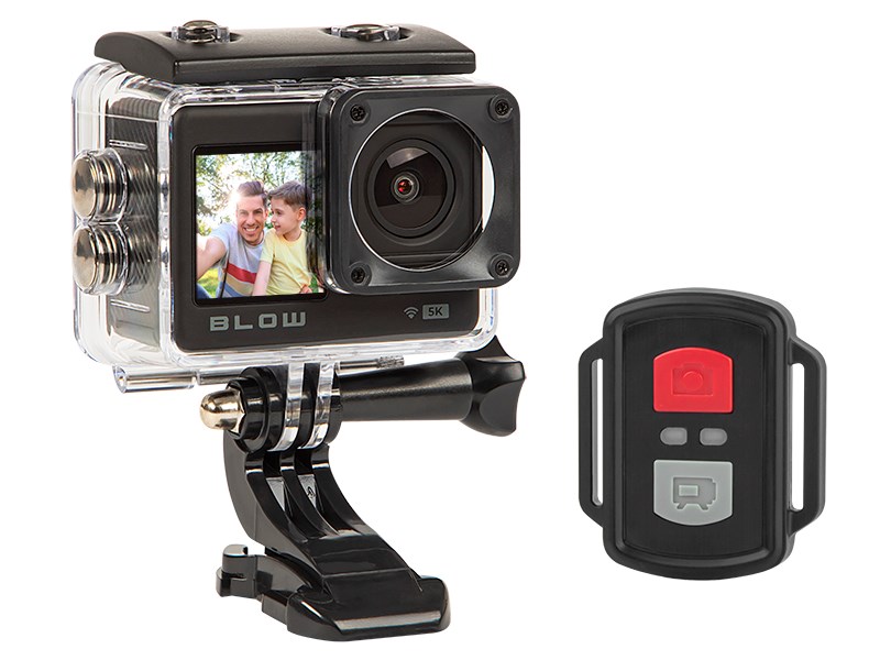 BLOW Action Sports Camera 5K Ultra HD, 20 MP, Wi-Fi, glasovno upravljanje