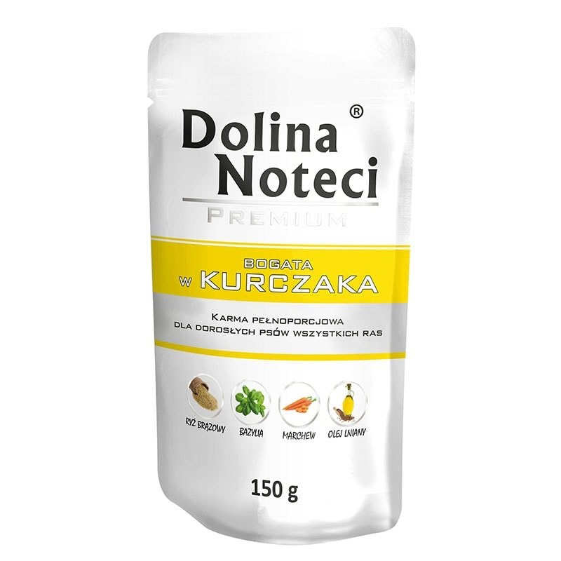 DOLINA NOTECI Premium mokra hrana za pse s piščancem, 150g
