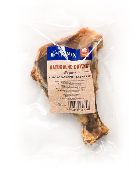PTX PETMEX naravna pasja poslastica - svinjska plečka, 200 g