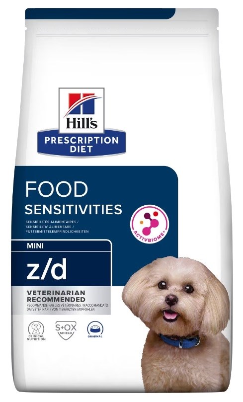 Hills Food Sensitivities z/d - suha hrana za pse, 1 kg