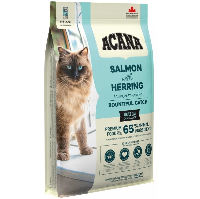 ACANA Bountiful Catch - Suha hrana za odrasle mačke, 4,5 kg