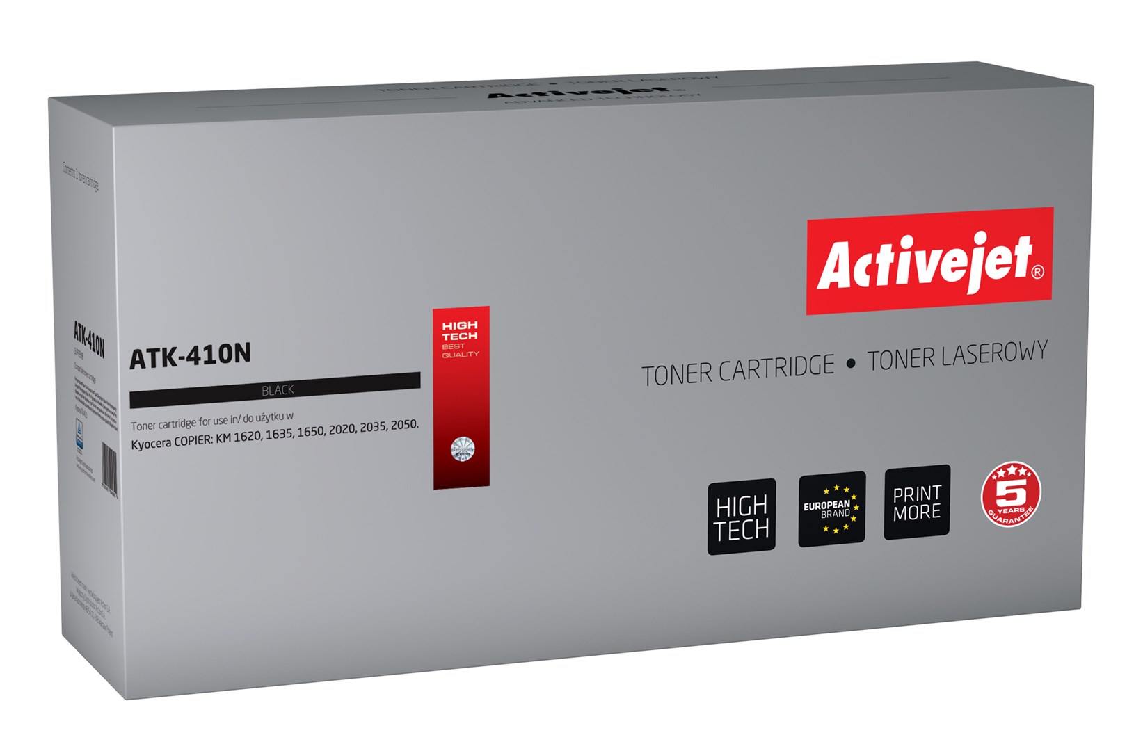 Activejet ATK-410N toner, nadomestilo za Kyocera TK-410, črna, 15000 strani