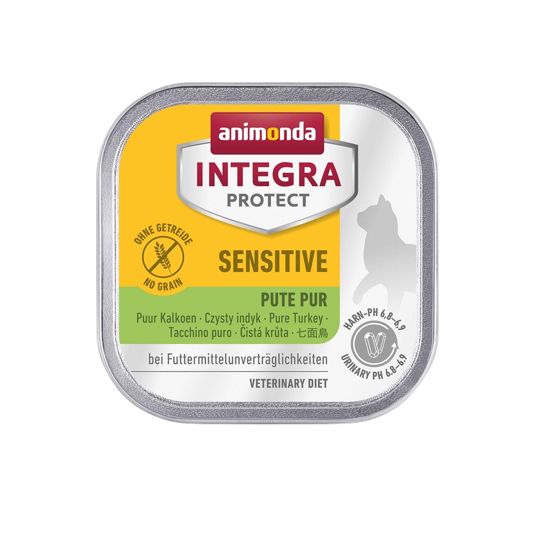Mokra hrana za mačke Animonda Integra Protect Sensitive Turkey, 100g