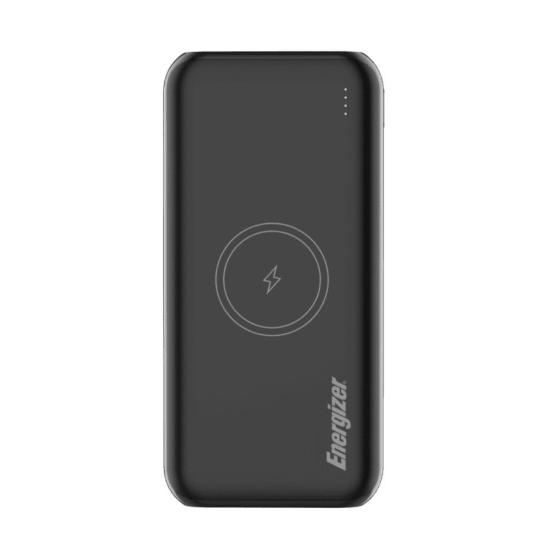 ENR Energizer QE20009PQ 20000 mAh LiPo power bank z brezžičnim polnjenjem, črna
