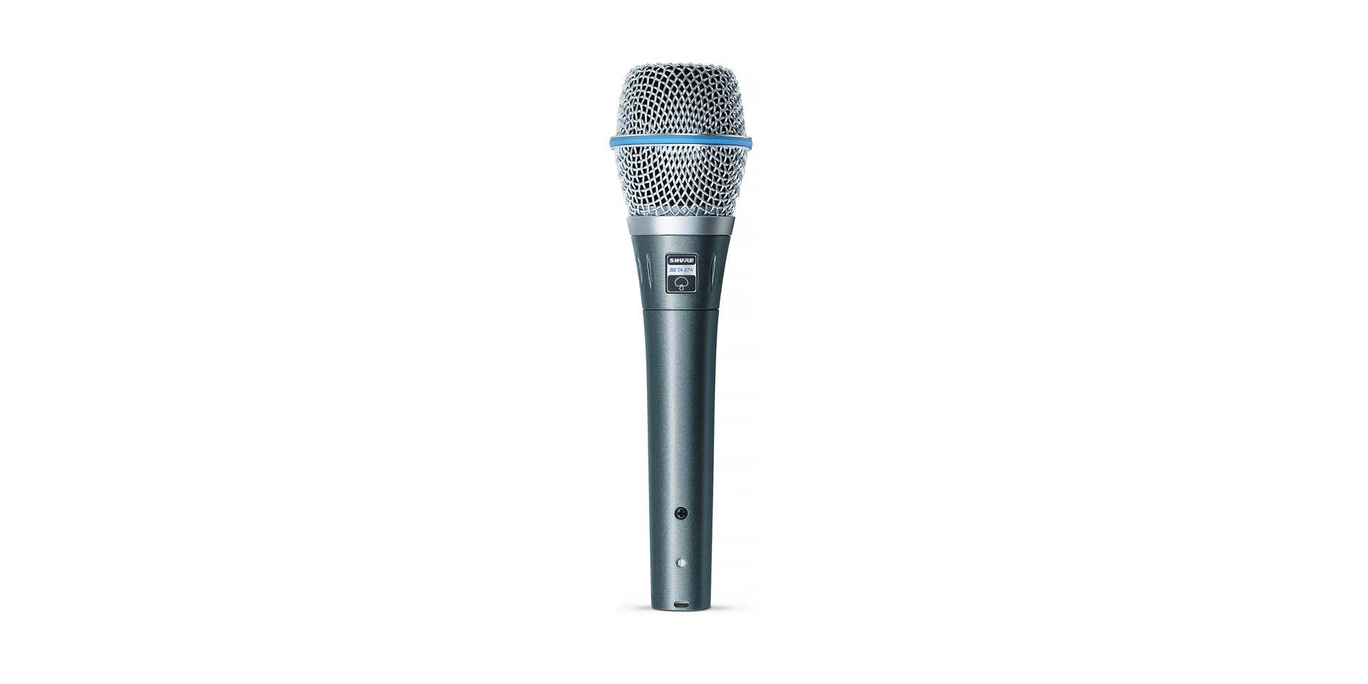 Shure BETA 87A studijski kondenzatorski mikrofon, srebrna/grafitna