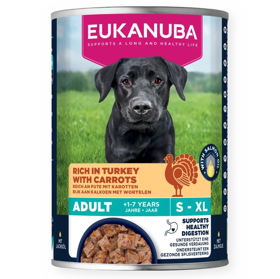 EUKANUBA Life Care mokra hrana za pse s puranom i mrkvom, 400g