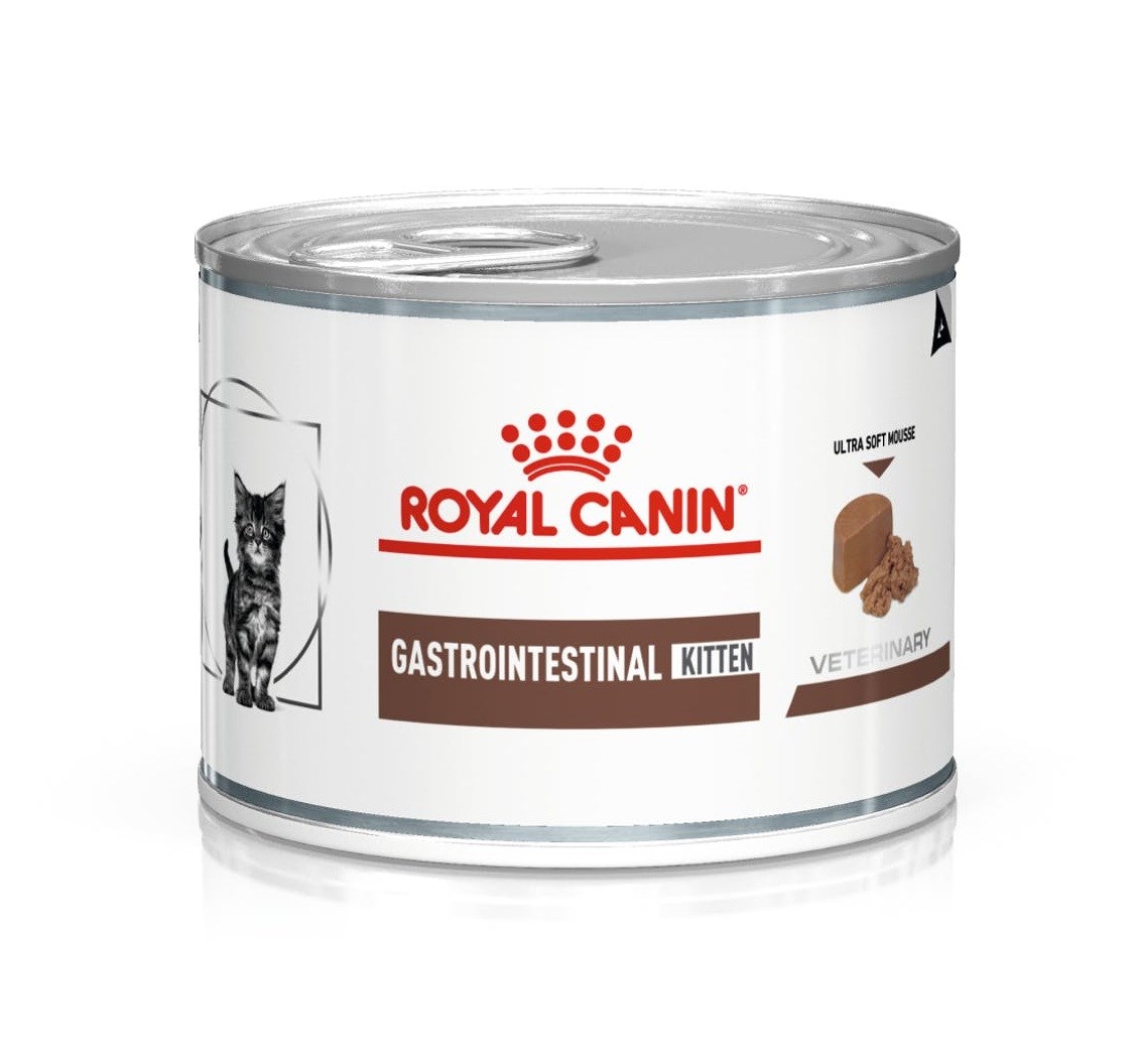 ROYAL CANIN Gastrointestinal Kitten Mousse - Mokra hrana za mladiče, 195g