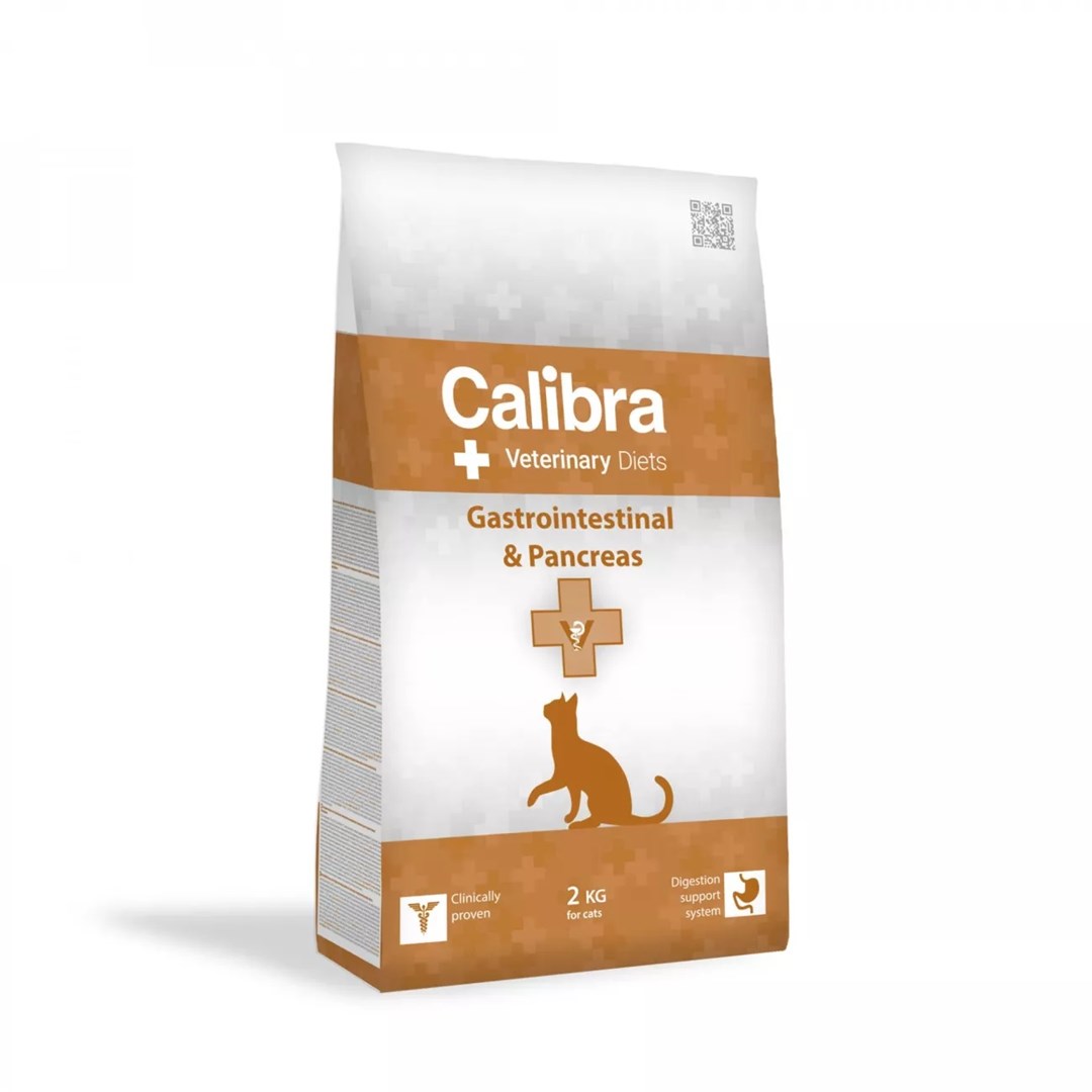 CALIBRA Veterinary Diets Cat Gastrointestinal & Pancreas - suha hrana za mačke - 2 kg