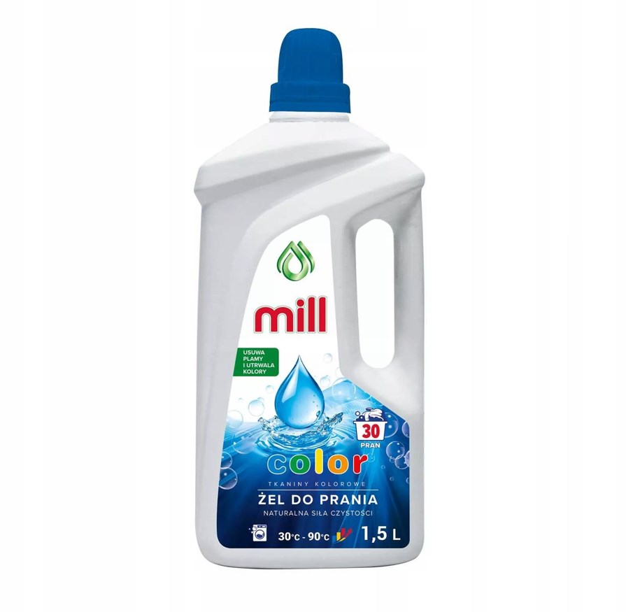 MILL Colour pralni gel za barvasto perilo 1.5 l
