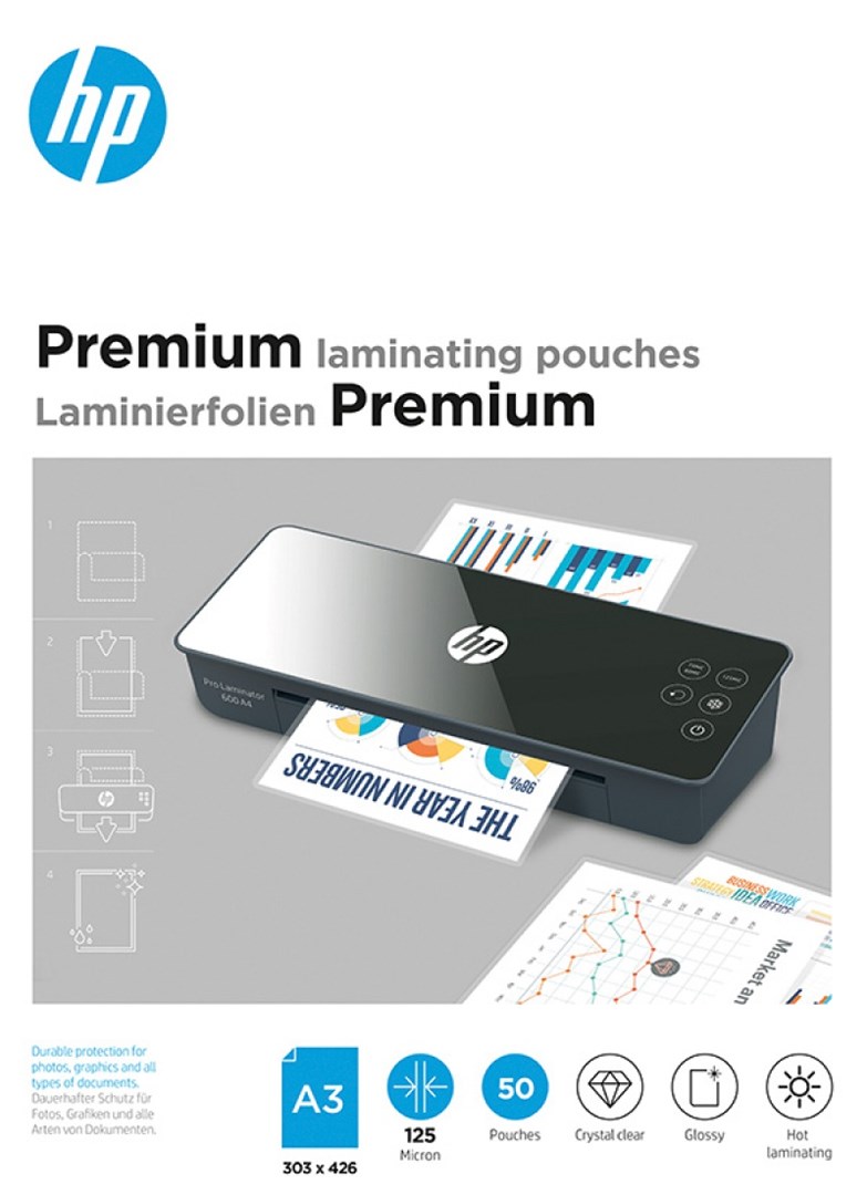 HP Premium folija za laminiranje A3, 50 kosov