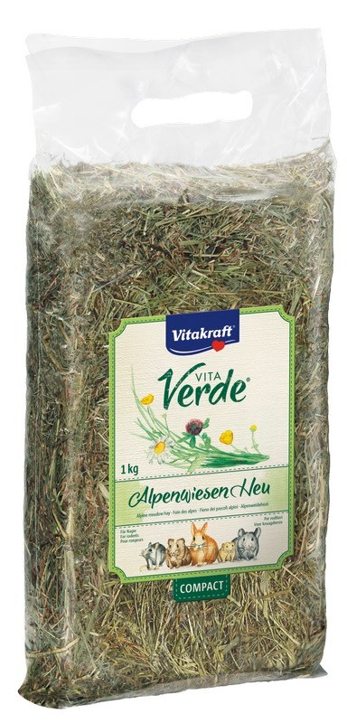 VITAKRAFT VitaVerde Alpska Planina - seno za glodavce in kunce - 1kg