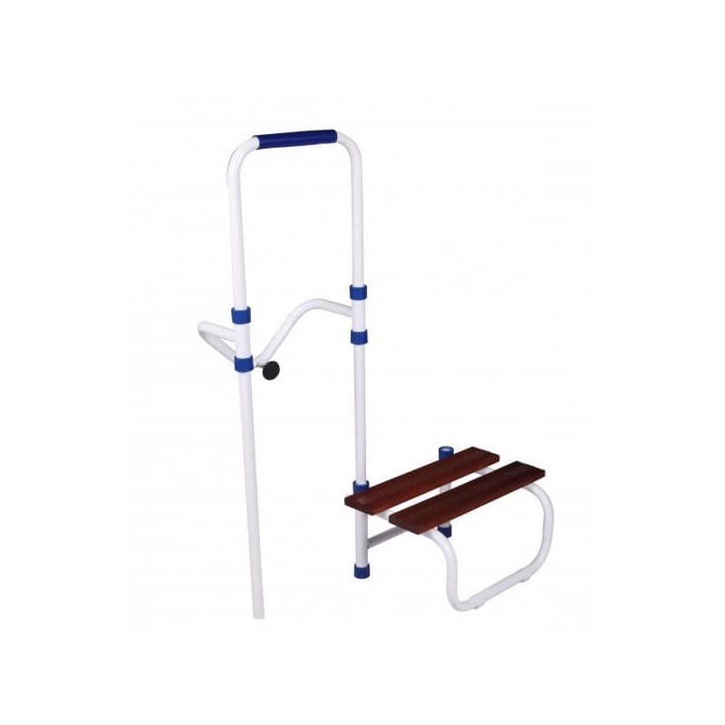 Komplet za vstop v kad Activa HRD (modra/bronza/bela), max 150 kg