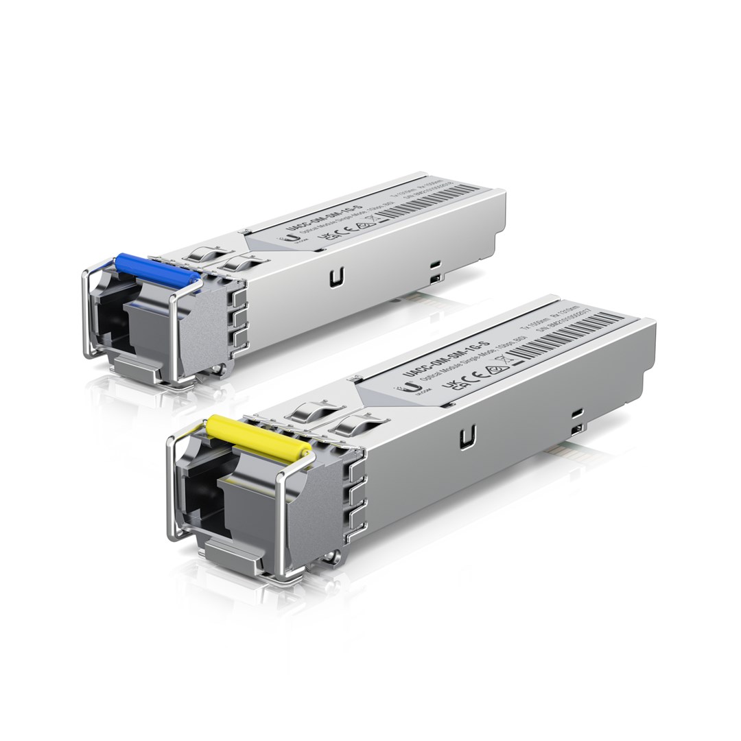 Ubiquiti UACC-OM-SM-1G-S-2 omrežni primopredajnik, SFP, 1250 Mbit/s, vlakna