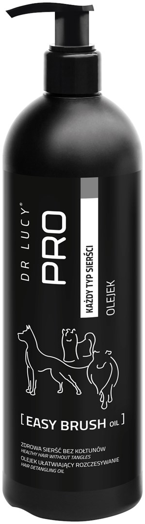 Dr. Lucy PRO EASY BRUSH OIL 0.5 L - regenerativno olje za lažje česanje psov