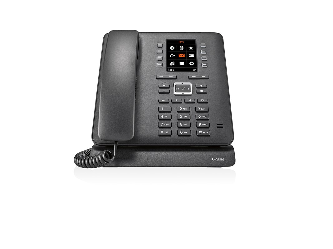 Gigaset Maxwell C IP telefon, črn, TFT zaslon