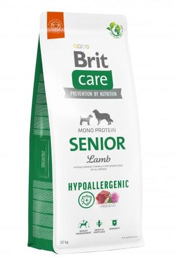 BRIT Care Hypoallergenic Senior Jagnjetina&Riž - suha hrana za pse - 12 kg