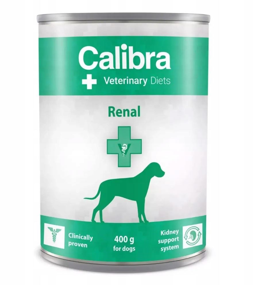 CALIBRA Veterinary Diets Renal Chicken - mokra hrana za pse s težavami z ledvicami, 400 g