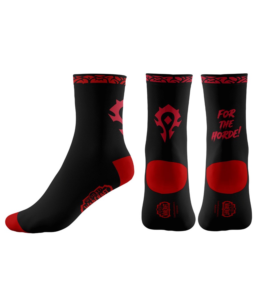 Good Loot World of Warcraft - For The Horde nogavice, črne