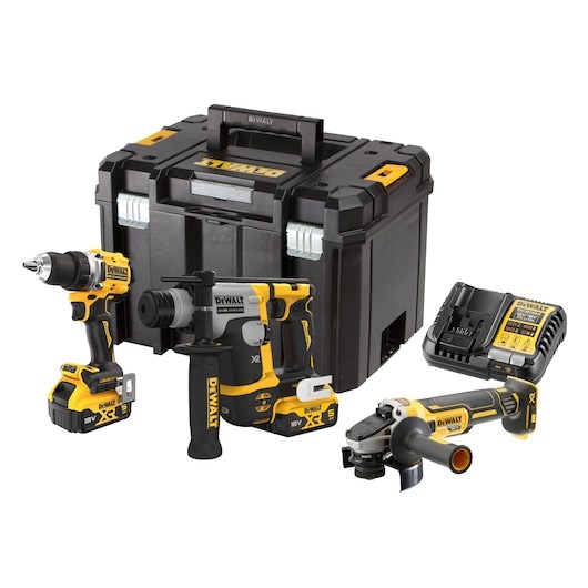 Akumulatorski set DeWALT DCK355P2T-QW (vrtalnik/vijačnik + udarni vijačnik)