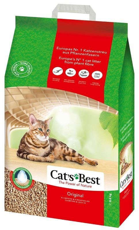 Cat Litter CAT’S BEST EcoPlus 20l, ekološko stelje za mačke