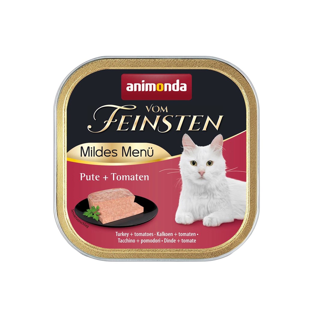 ANIMONDA Vom Feinsten Pure Turkey with Tomatoes - mokra hrana za mačke - 100g