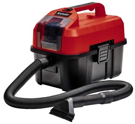 Einhell TE-VC 18/10 Li-Solo mokro-suhi sesalnik 10 L, rdeč/črn