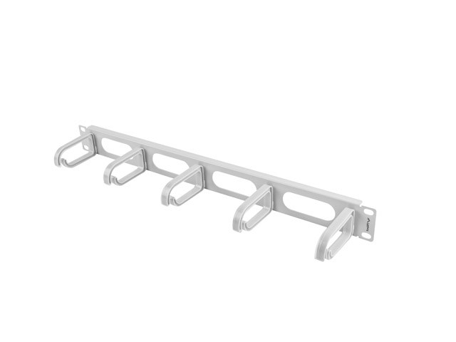 LANBERG AK-1205-S Kabelski organizator, kovinsko/plastični, 1U, siva