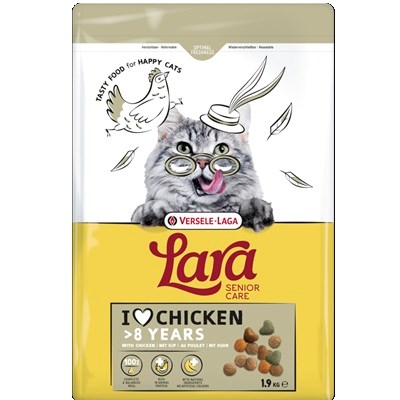 VERSELE-LAGA Lara Senior Chicken suha hrana za mačke, 1,9 kg