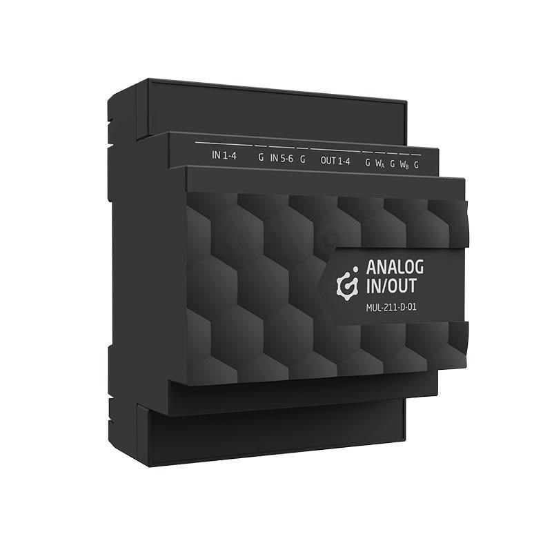 GRENTON modul analognih V/I, GR1, montaža na DIN letev, TF-BUS
