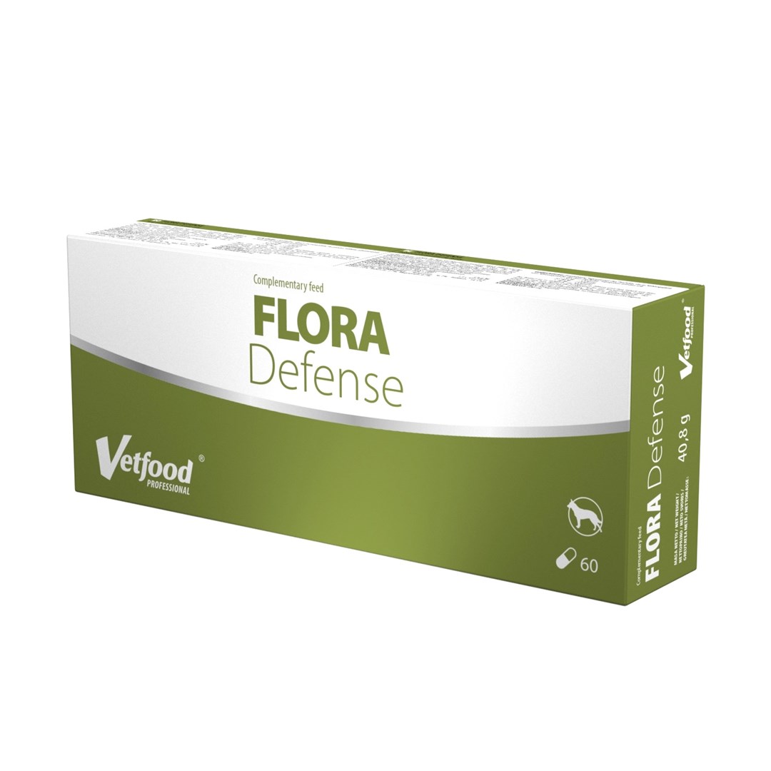 VETFOOD Flora Defense - 60 tablet za zaščito prebavil psov