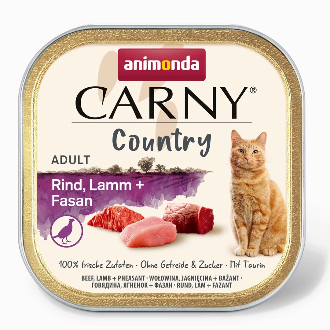 ANM Carny Country govedina, jagnjetina + fazan - mokra hrana za mačke, 100 g