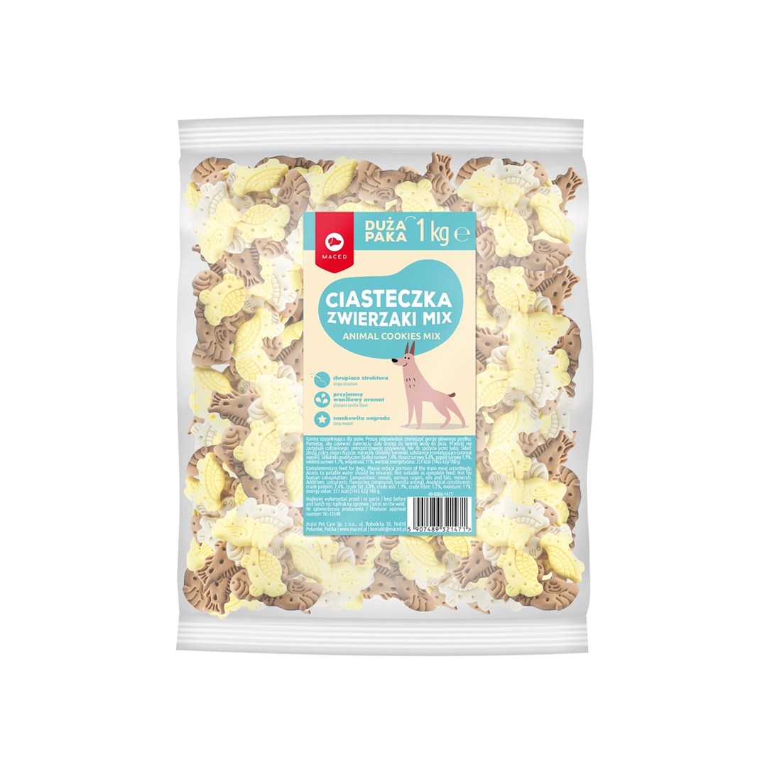 MACED MIX pasji piškoti - 1 kg